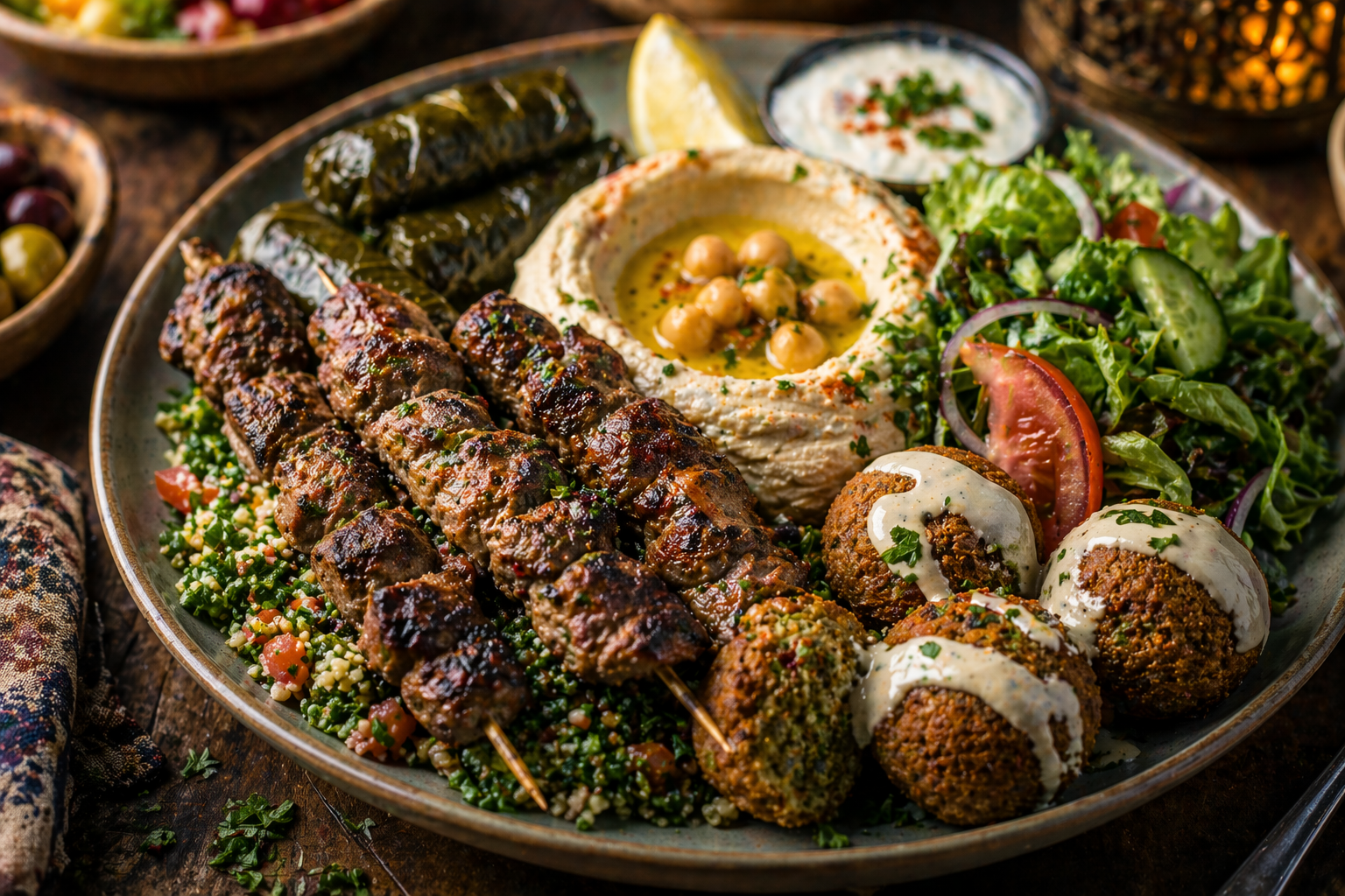 Plat de Saveurs Libanaises